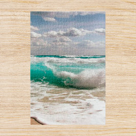 Beach Wave Jigzaag Puzzle Legpuzzel