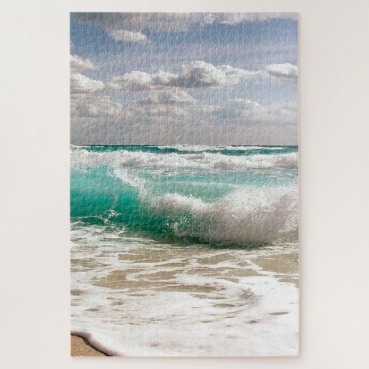 Beach Wave Jigzaag Puzzle Legpuzzel (Verticaal)
