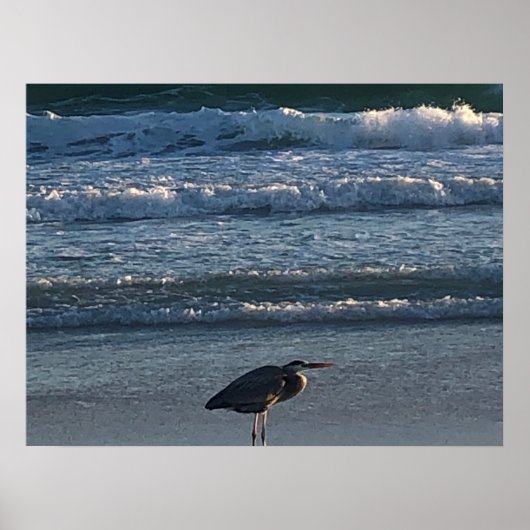 Beach Wave Poster (Voorkant)