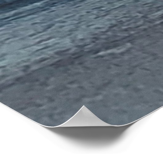 Beach Wave Poster (Hoek)