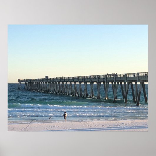 Beach Wave Poster (Voorkant)