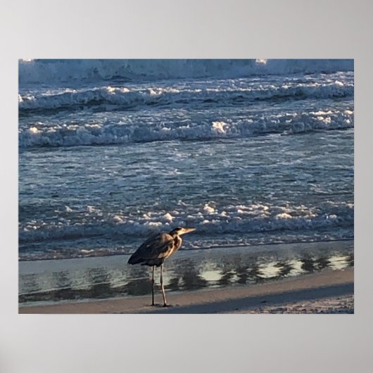 Beach Wave Poster (Voorkant)