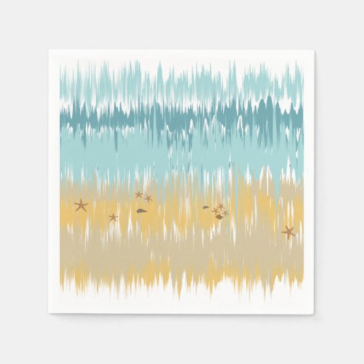 Beach wave servet (Voorkant)