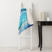 Beach Wave Sherpa Deken (In situ)