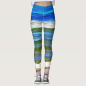 Beach Waves 0346 Leggings (Voorkant)