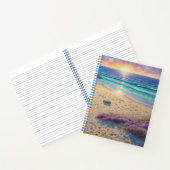 Beach Waves and Shore Art Notitieboek (Binnen)