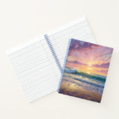 Beach Waves and Shore Art Notitieboek (Binnen)