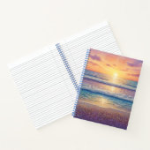 Beach Waves and Shore Art Notitieboek (Binnen)