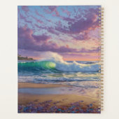 Beach Waves and Shore Art Planner (Achterkant)