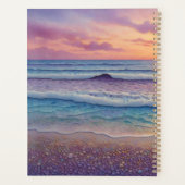 Beach Waves and Shore Art Planner (Achterkant)