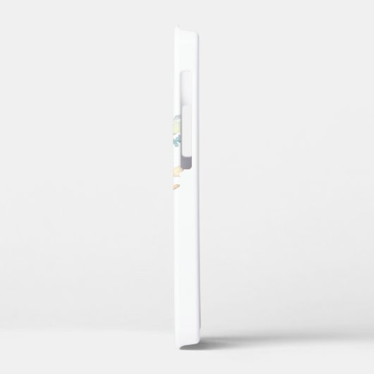 Beach Waves Blue Personalize Case-Mate iPhone Case (Achterkant / Links)