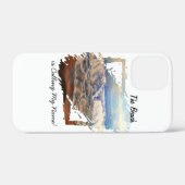 Beach Waves Blue Personalize Case-Mate iPhone Case (Achterkant (horizontaal))