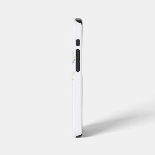 Beach Waves Blue Personalize iPhone Hoesje (Linkerkant)