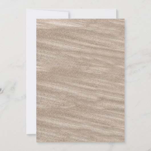  Beach Waves Engagement Party Uitnodigingen (Achterkant)