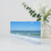 Beach Waves III Briefkaart (Staand voorkant)