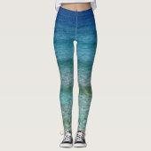 Beach Waves-Leggings Leggings (Voorkant)