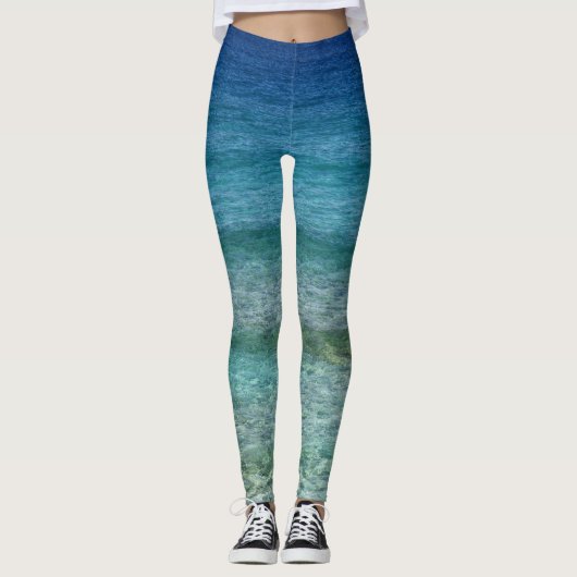 Beach Waves-Leggings Leggings (Voorkant)