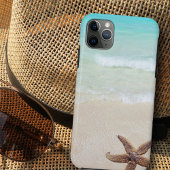 Beach Waves Sand Starfish Zee Star Tropisch Case-Mate iPhone Case