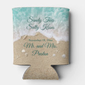 Beach Waves Sandy Toes Cooler (Achterkant)