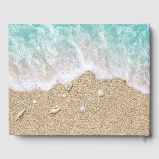 Beach Waves Sandy Toes Gastenboek (Achterkant)