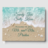 Beach Waves Sandy Toes Gastenboek (Voorkant)