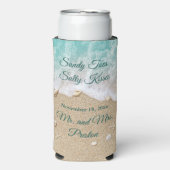 Beach Waves Sandy Toes Seltzer Cooler (Seltzer Voorkant)