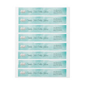 Beach Waves Sandy Toes Zoute Kisses Adres Label (Vel)