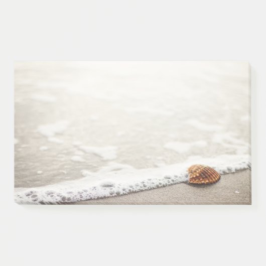 Beach Waves Seashell Post-it® Notes (Voorkant)