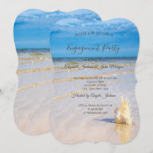 Beach Waves Seashell Verloving