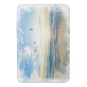 *~* Beach Waves Sunset Sunrise Sunset AR7 Badmat (Voorkant Verticaal)