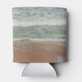 Beach Waves Tropical Summer Vacation Natuur Foto Blikjeskoeler (Achterkant)