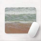 Beach Waves Tropisch vreedzame Surf Vacking Muismat (Met muis)