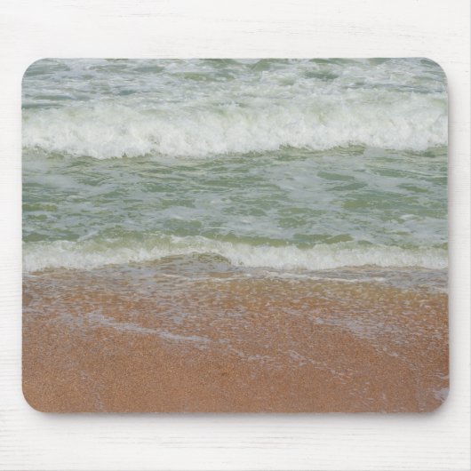 Beach Waves Tropisch vreedzame Surf Vacking Muismat (Voorkant)