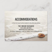 Beach Waves Trouwaccommodaties Informatiekaartje (Voorkant)