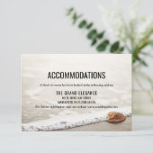 Beach Waves Trouwaccommodaties Informatiekaartje (Staand voorkant)