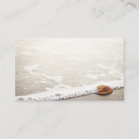 Beach Waves Trouwwebsite Informatiekaartje (Achterkant)