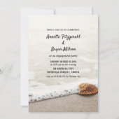 Beach Waves verlovingsfeest Kaart (Voorkant)