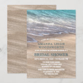  Beach Waves Zand Bruidsdouche Uitnodigingen (Voorkant / Achterkant)