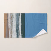 Beach Waves Zand Seashore Tropische Oceaan Zeegezi Bad Handdoek (Handdoek)