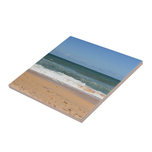 Beach Waves Zeegezicht Tegeltje (Zijkant)