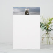 Beach website reflectie briefpapier (Staand voorkant)