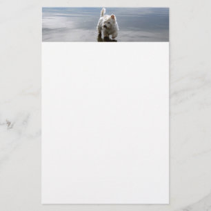 Beach website reflectie briefpapier