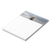 Beach website reflectie briefpapier notitieblok (Linkerzijde)