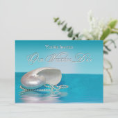 Beach Weddenschap - Beach/Shell Kaart (Staand voorkant)