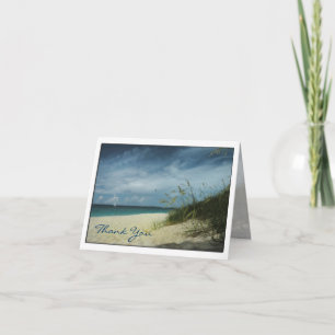 Beach Weddenschap Bedankt kaarten