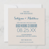 Beach Weddenschap Breaking Waves die we doen Kaart (Achterkant)