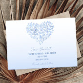 Beach Weddenschap foto Save the Date