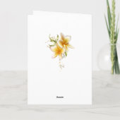 Beach Weddenschap Hartelijk dank Bedankkaart (Achterkant)