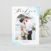 Beach Weddenschap Hartelijk dank Kaart (Staand voorkant)