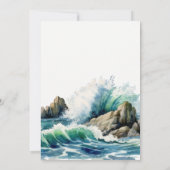 Beach Weddenschap kustwateren Kaart (Achterkant)